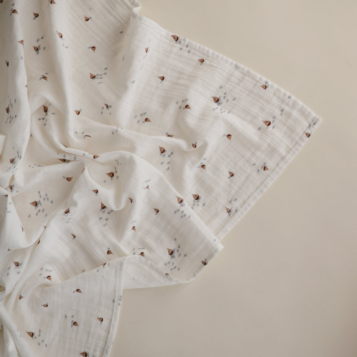 Baby Organic Cotton Muslin Swaddle Blanket Mushie