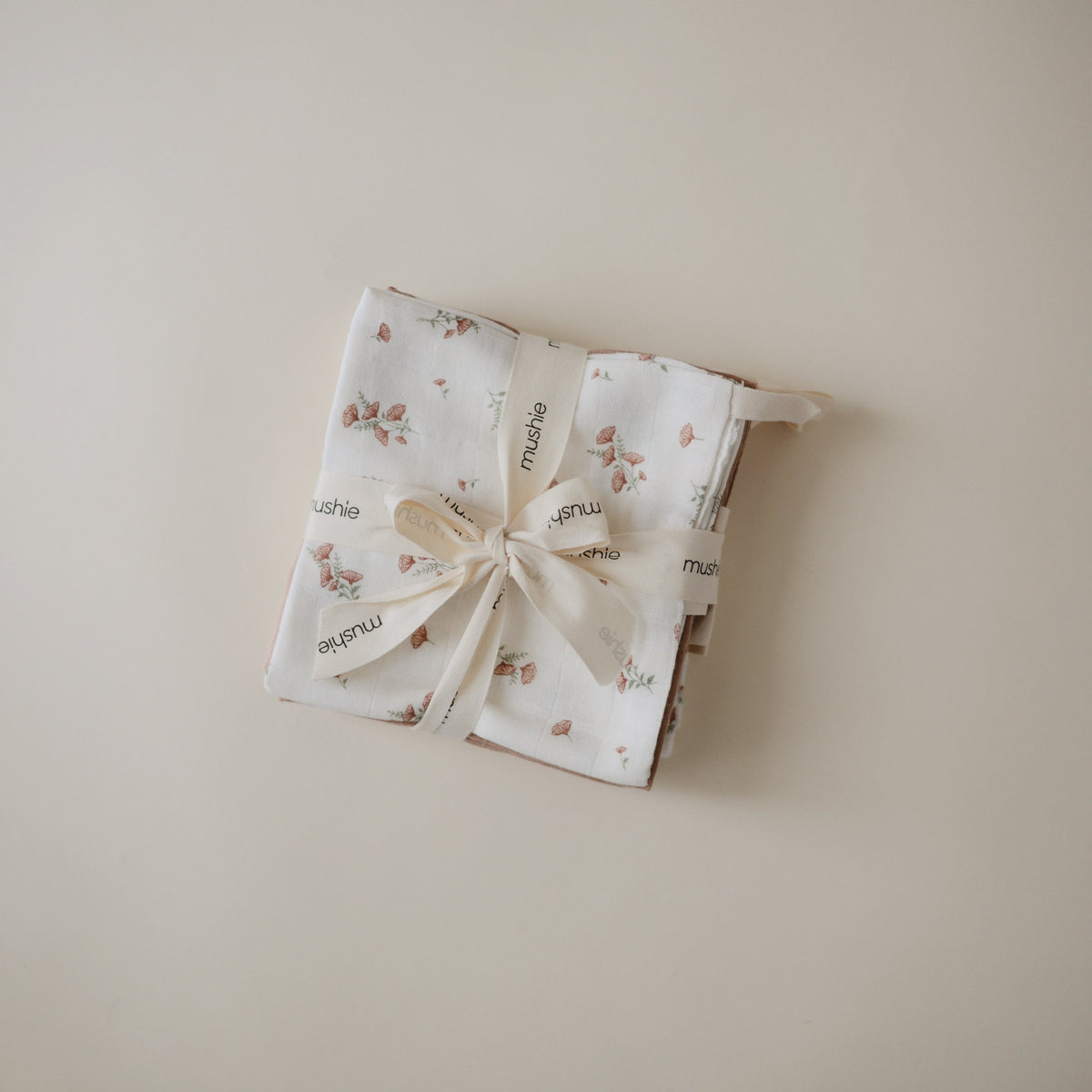 Baby Muslin Cotton Washcloth Mushie