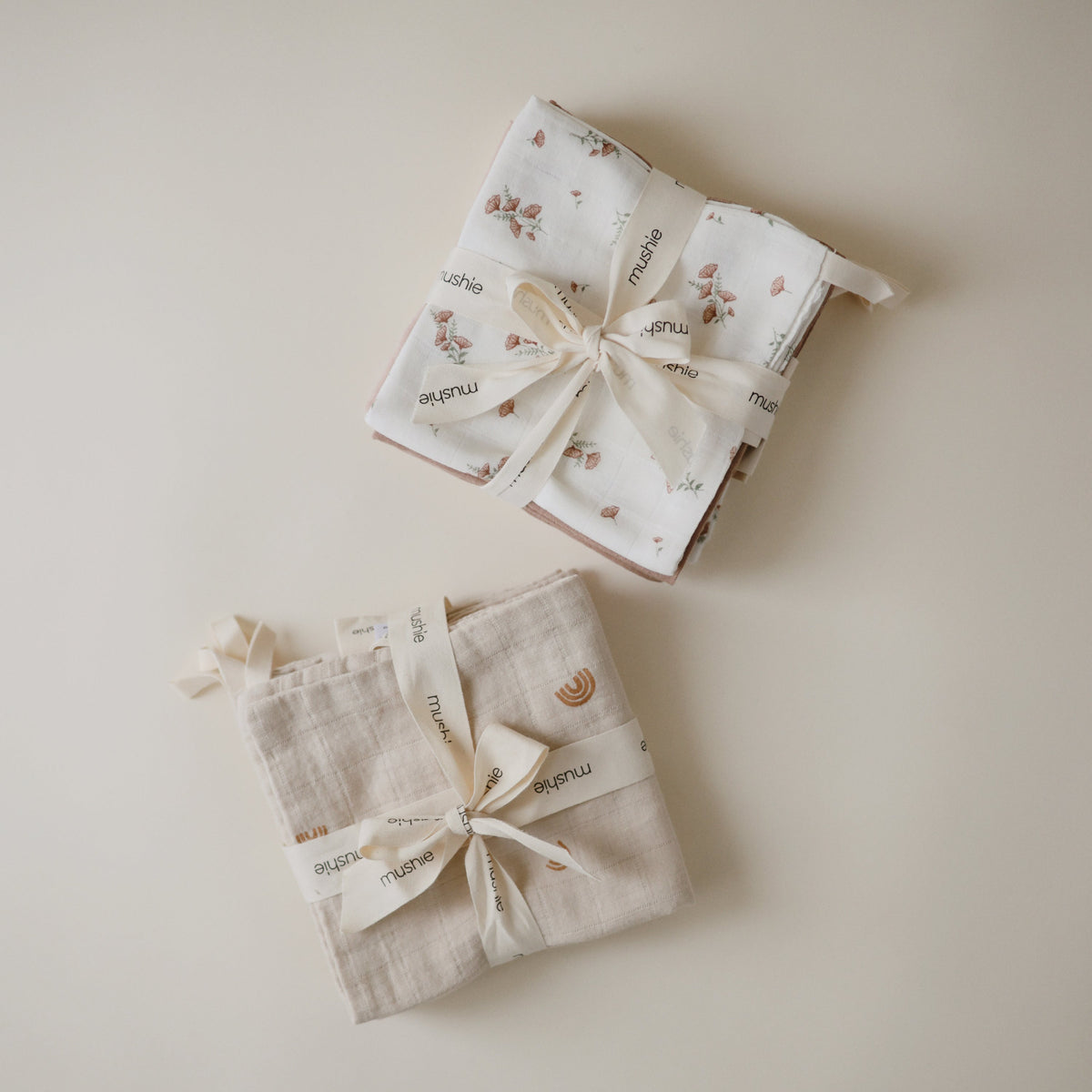 Baby Muslin Cotton Washcloth Mushie