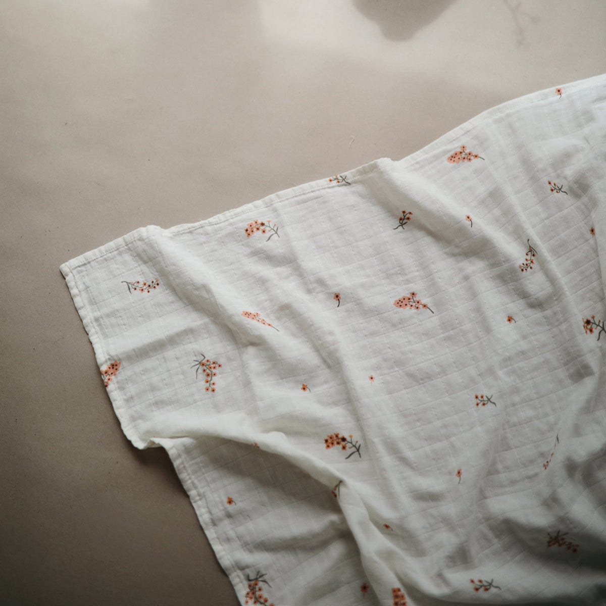 Baby Organic Cotton Muslin Swaddle Blanket Mushie