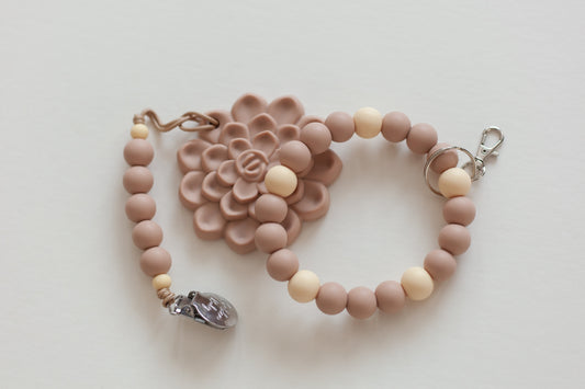 Baby Mommy and Me Bundle // Tan Succulent Golden Baby