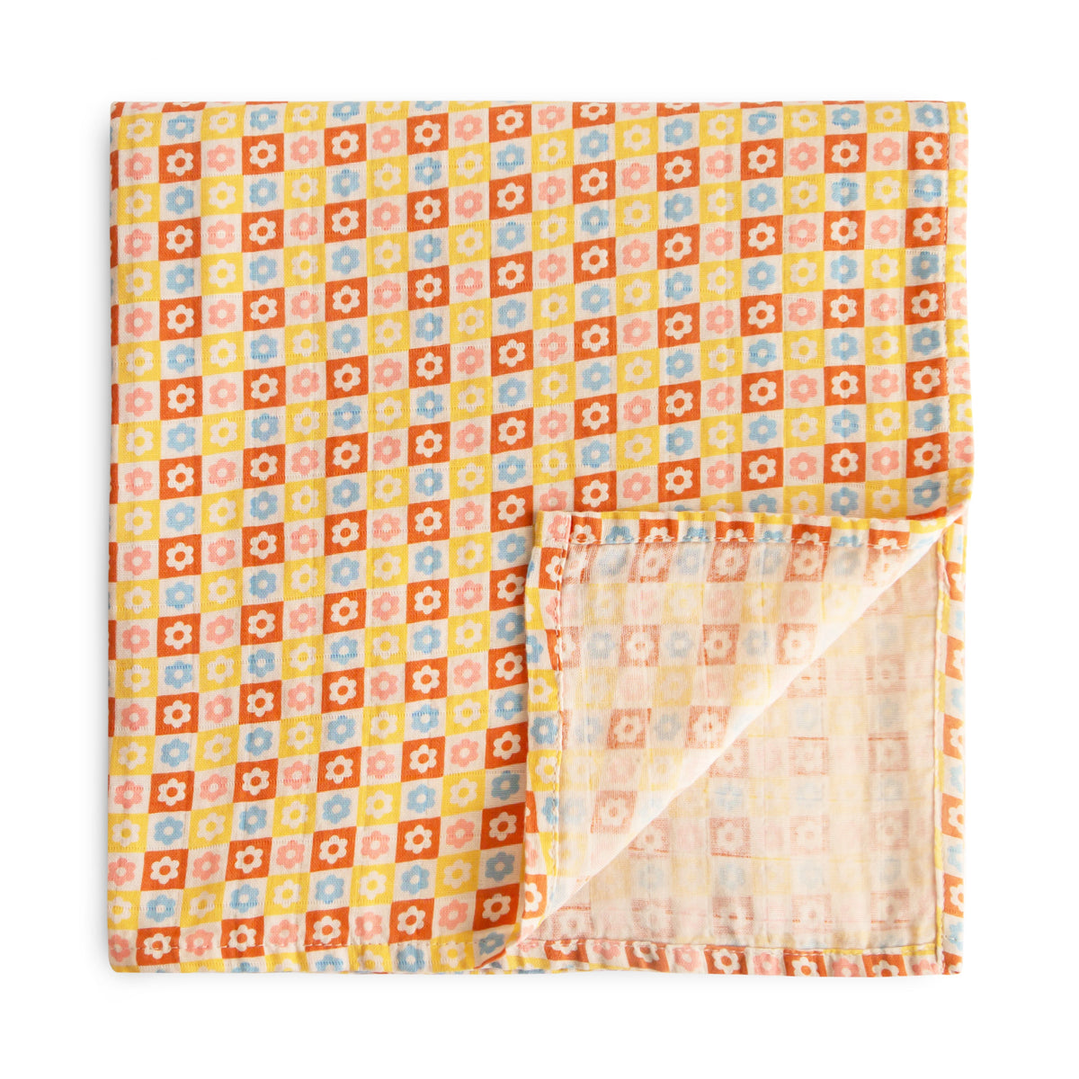 Baby Organic Cotton Muslin Swaddle Blanket Mushie