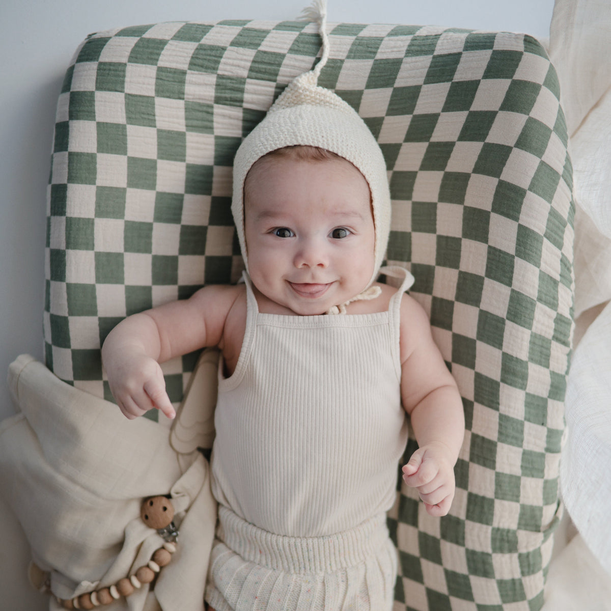 Baby Extra Soft Muslin Changing Pad Cover Mushie