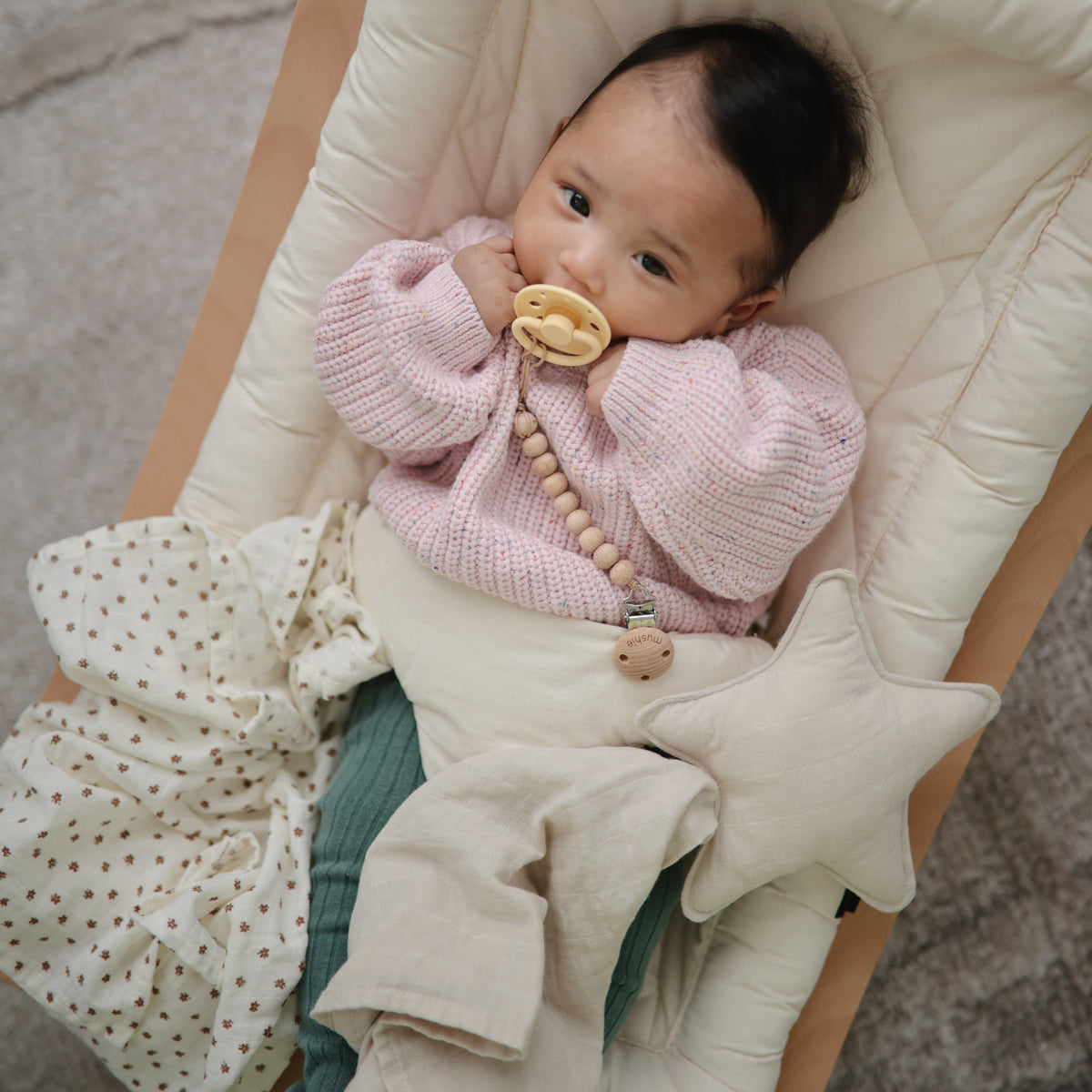 Baby Star Lovey Blanket Mushie