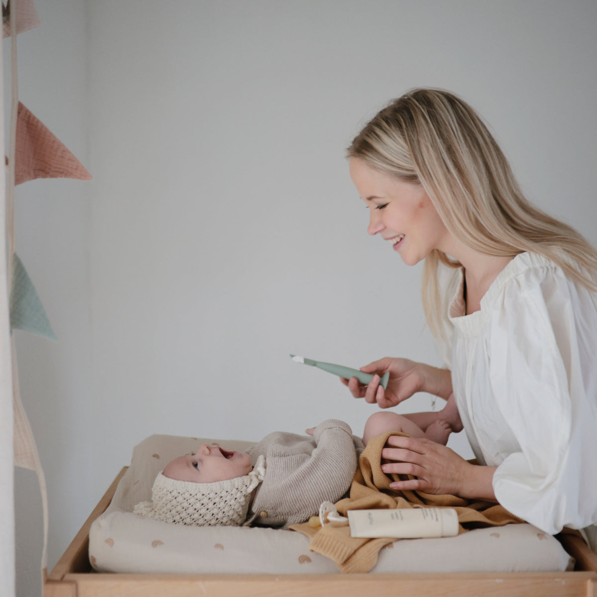 Baby Extra Soft Muslin Changing Pad Cover Mushie
