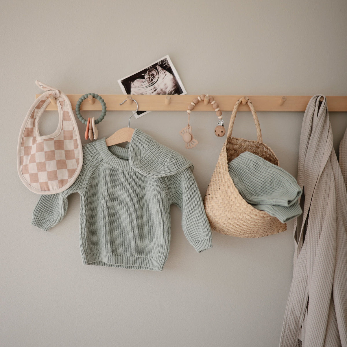 Baby Muslin Bib Mushie