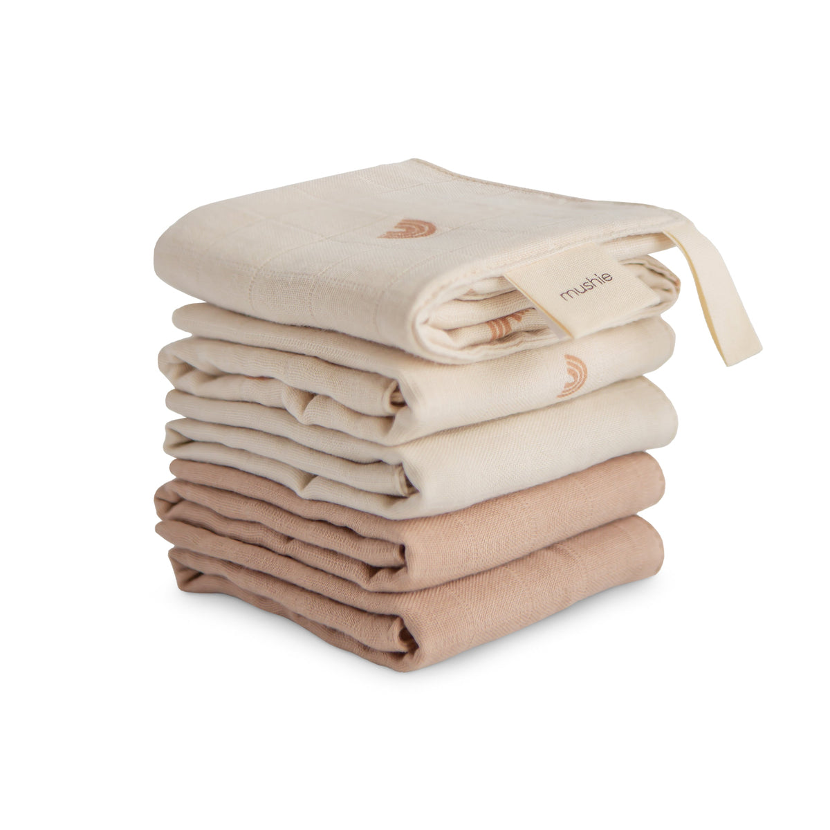 Baby Muslin Cotton Washcloth Mushie