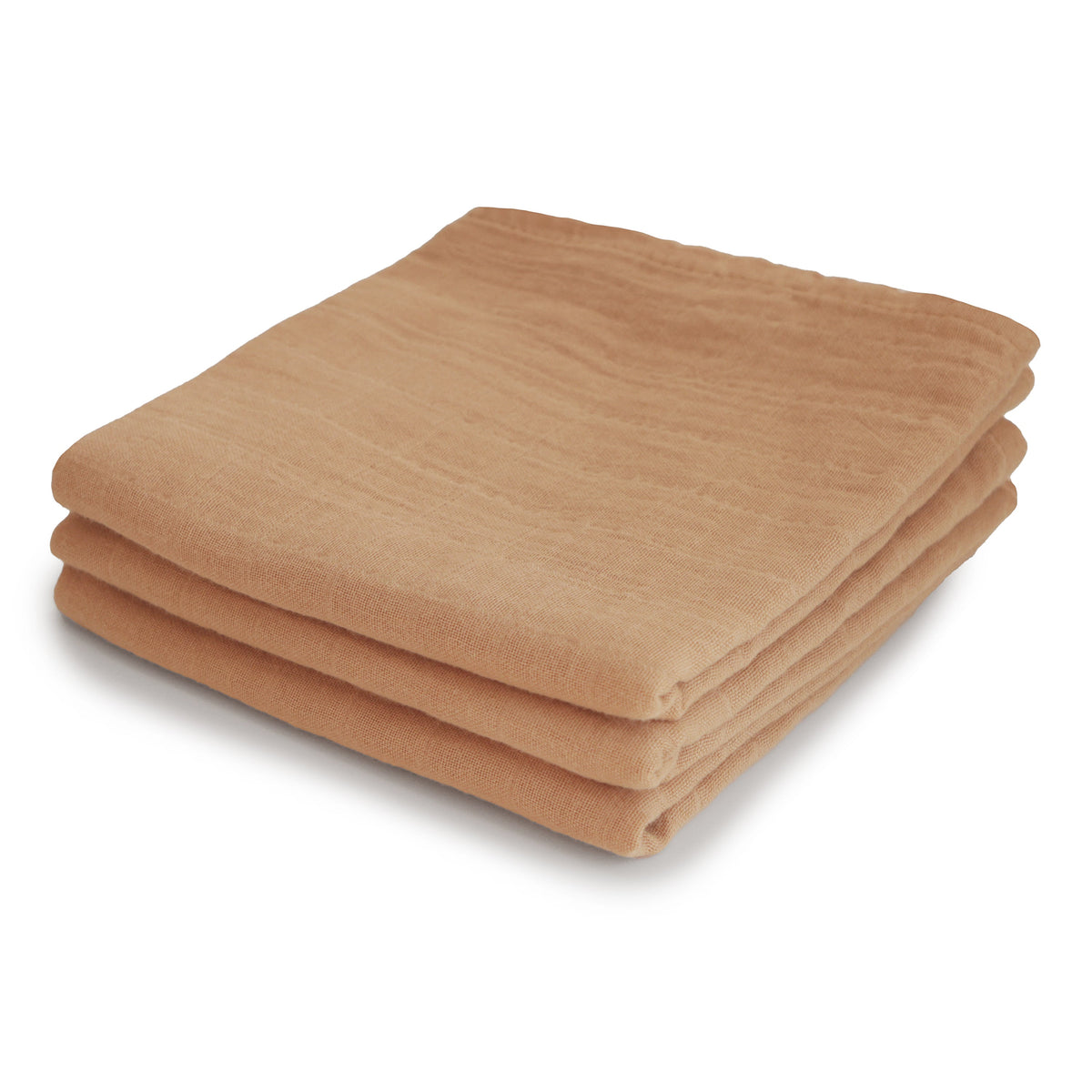 Baby Organic Cotton Muslin Cloths 3-Pack Mushie