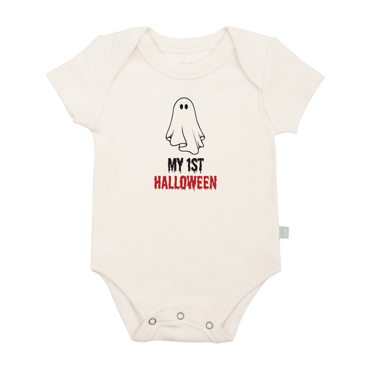 Baby graphic bodysuit | my first halloween ghost finn + emma