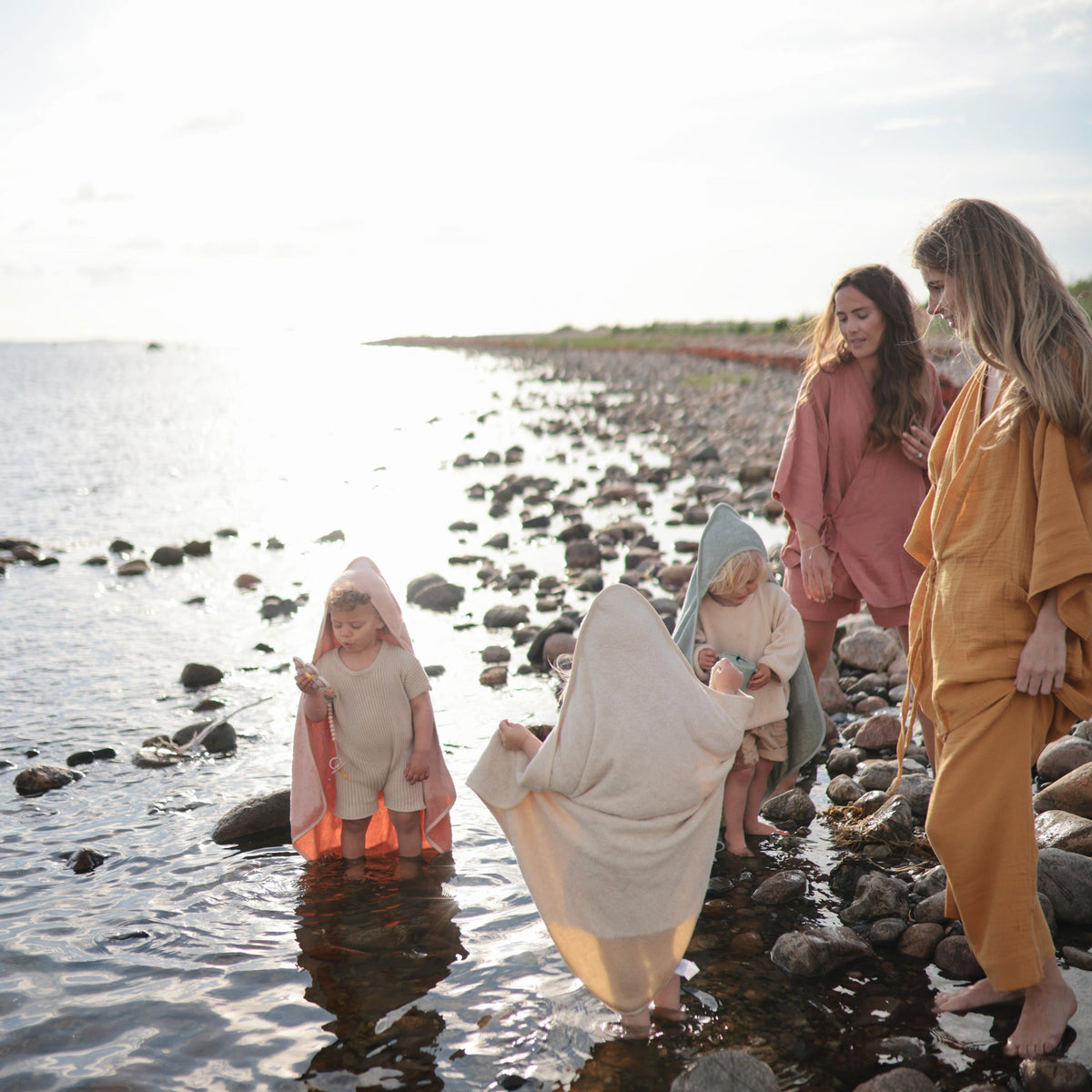 Baby Organic Cotton Baby Hooded Towel Mushie