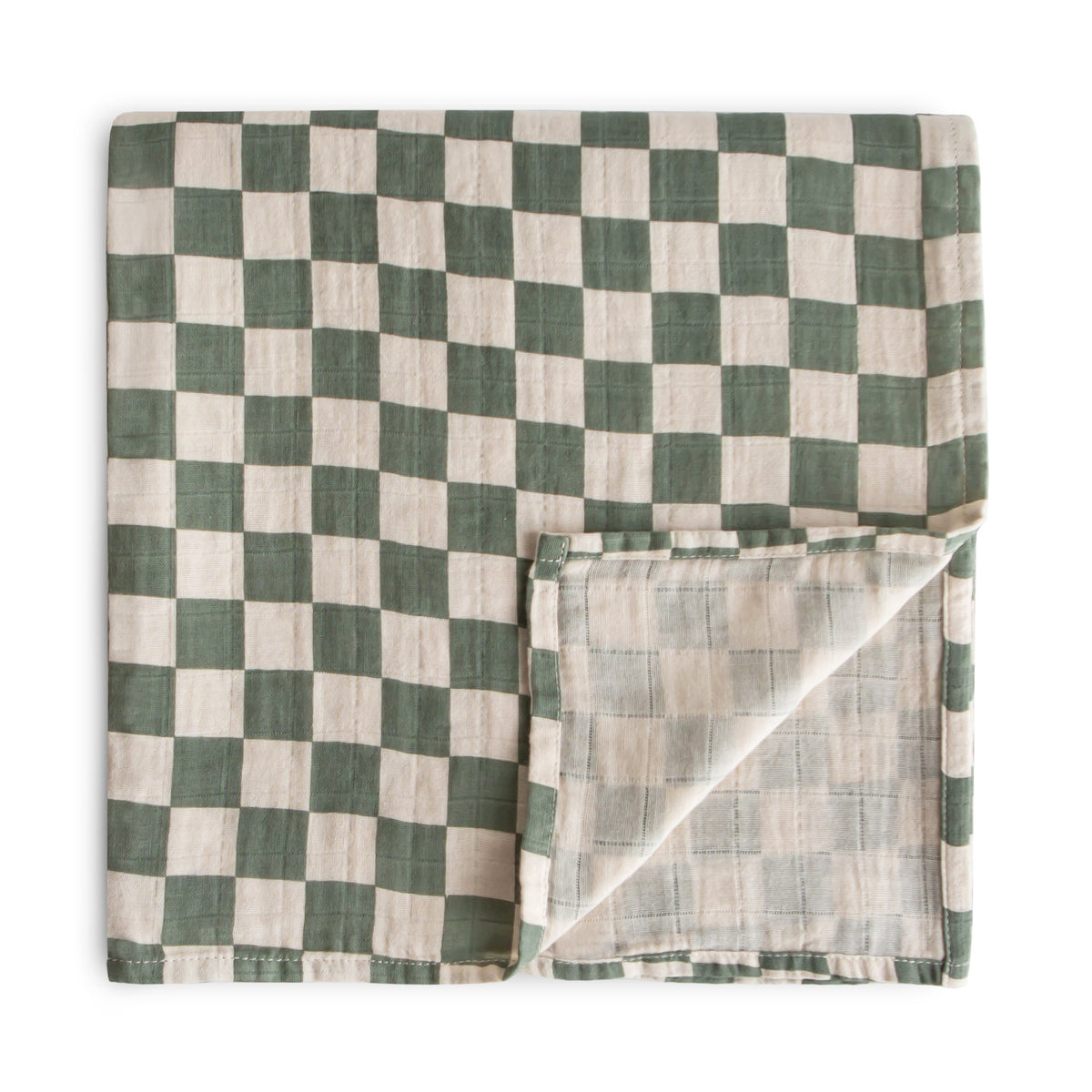 Baby Organic Cotton Muslin Swaddle Blanket Mushie