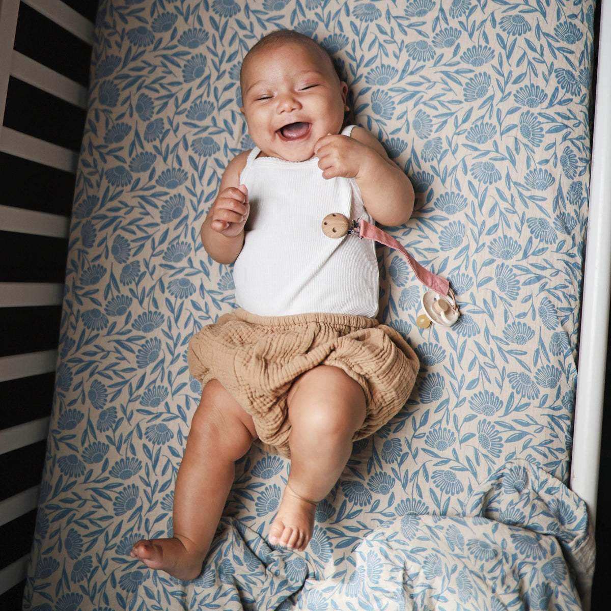 Baby Organic Cotton Muslin Swaddle Blanket Mushie