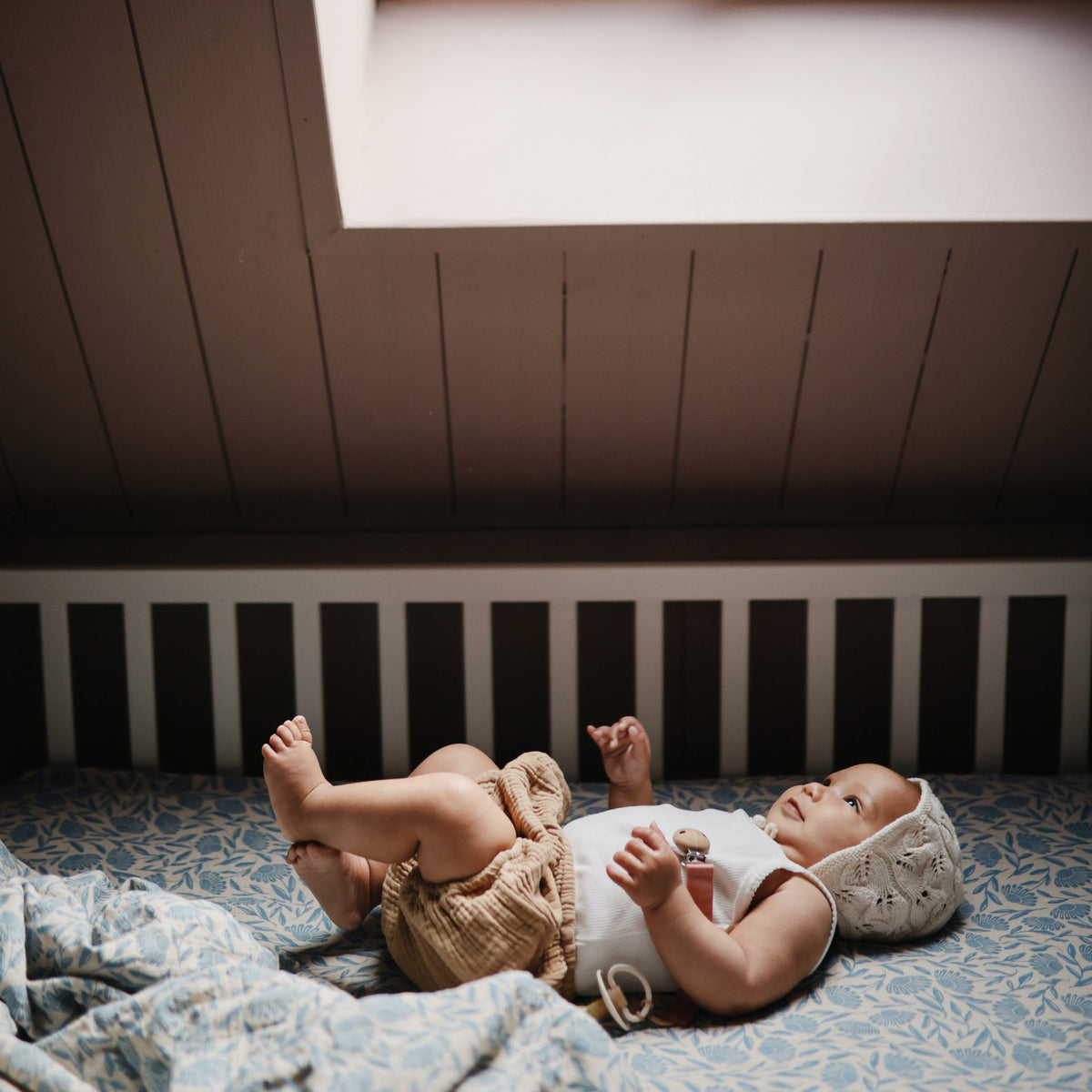 Baby Organic Cotton Muslin Swaddle Blanket Mushie