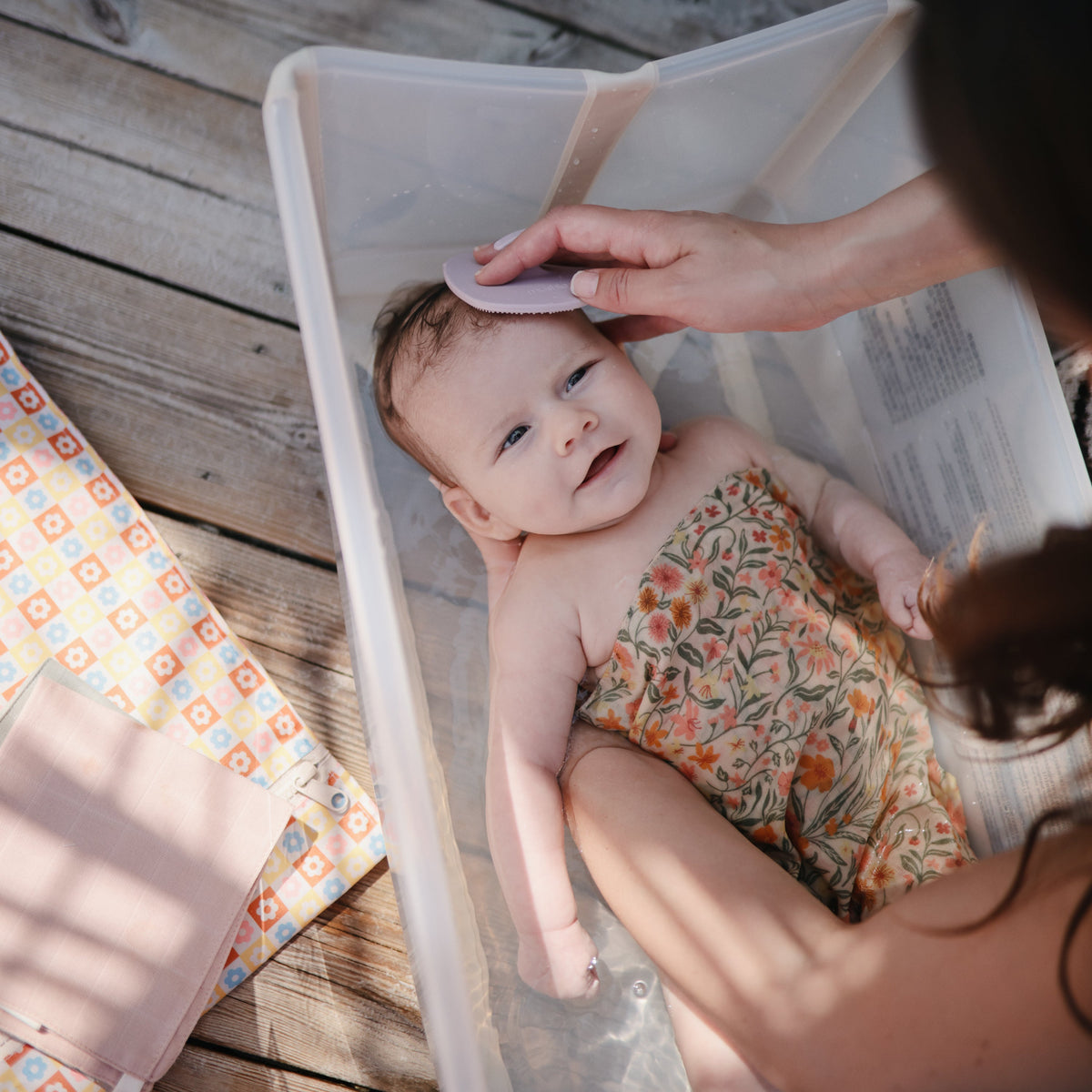 Baby Muslin Cotton Washcloth Mushie