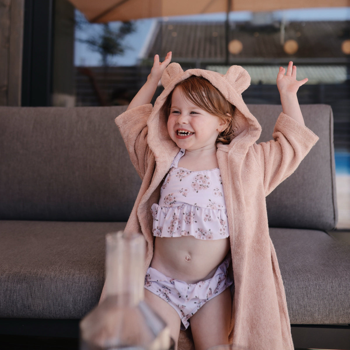 Baby Organic Toddler Bear Robe Mushie