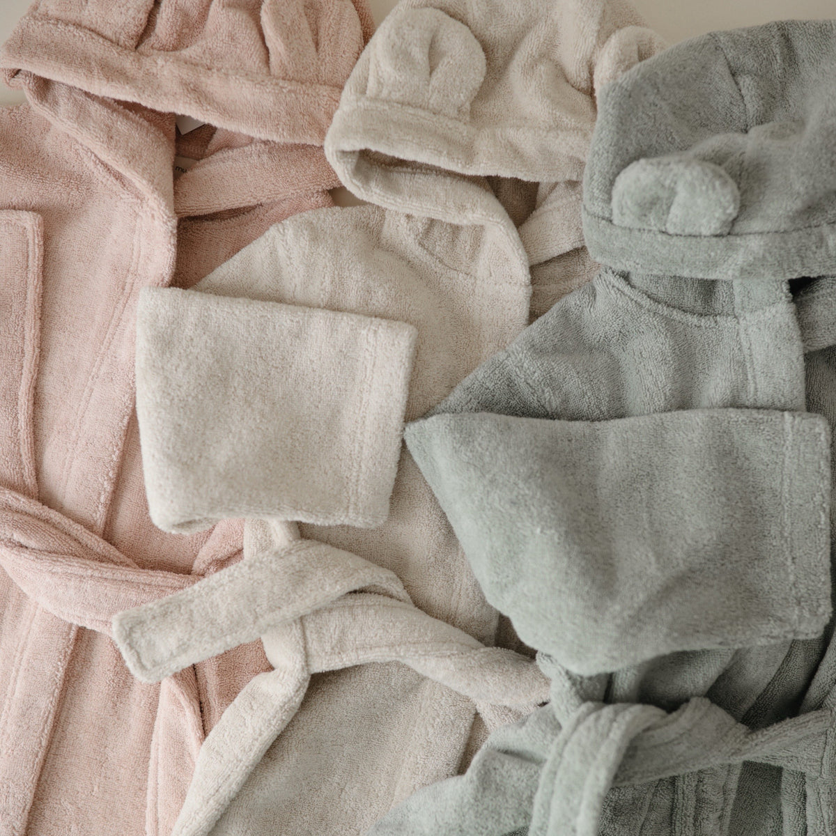 Baby Organic Toddler Bear Robe Mushie
