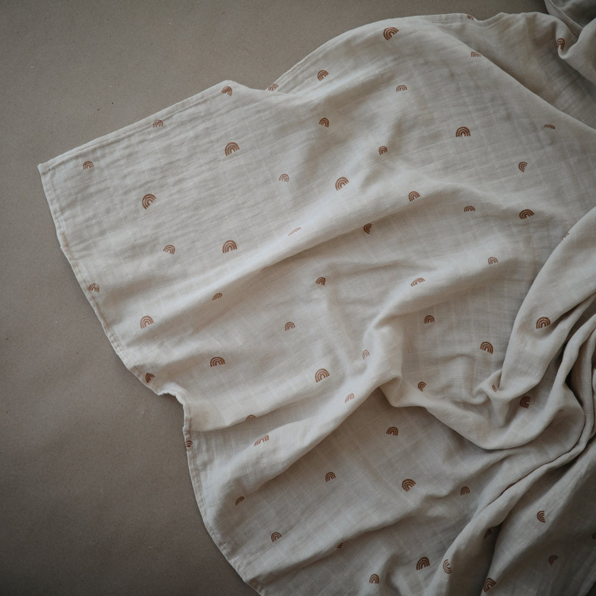 Baby Organic Cotton Muslin Swaddle Blanket Mushie