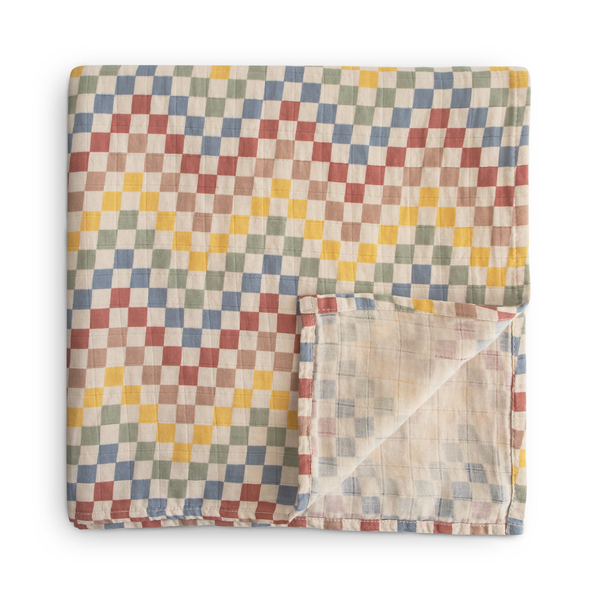Baby Organic Cotton Muslin Swaddle Blanket Mushie