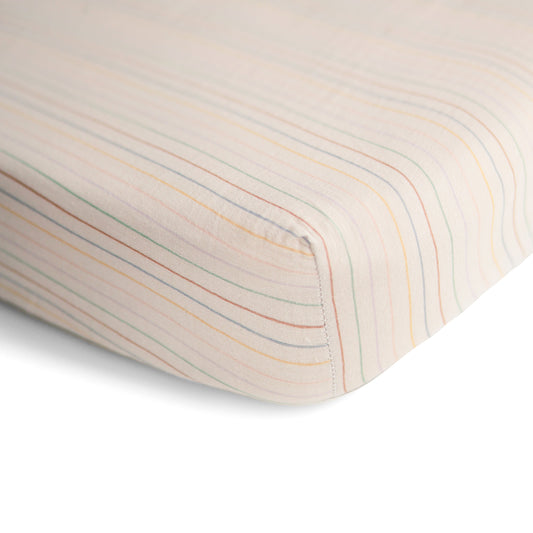Baby Mini Muslin Crib Sheet Mushie