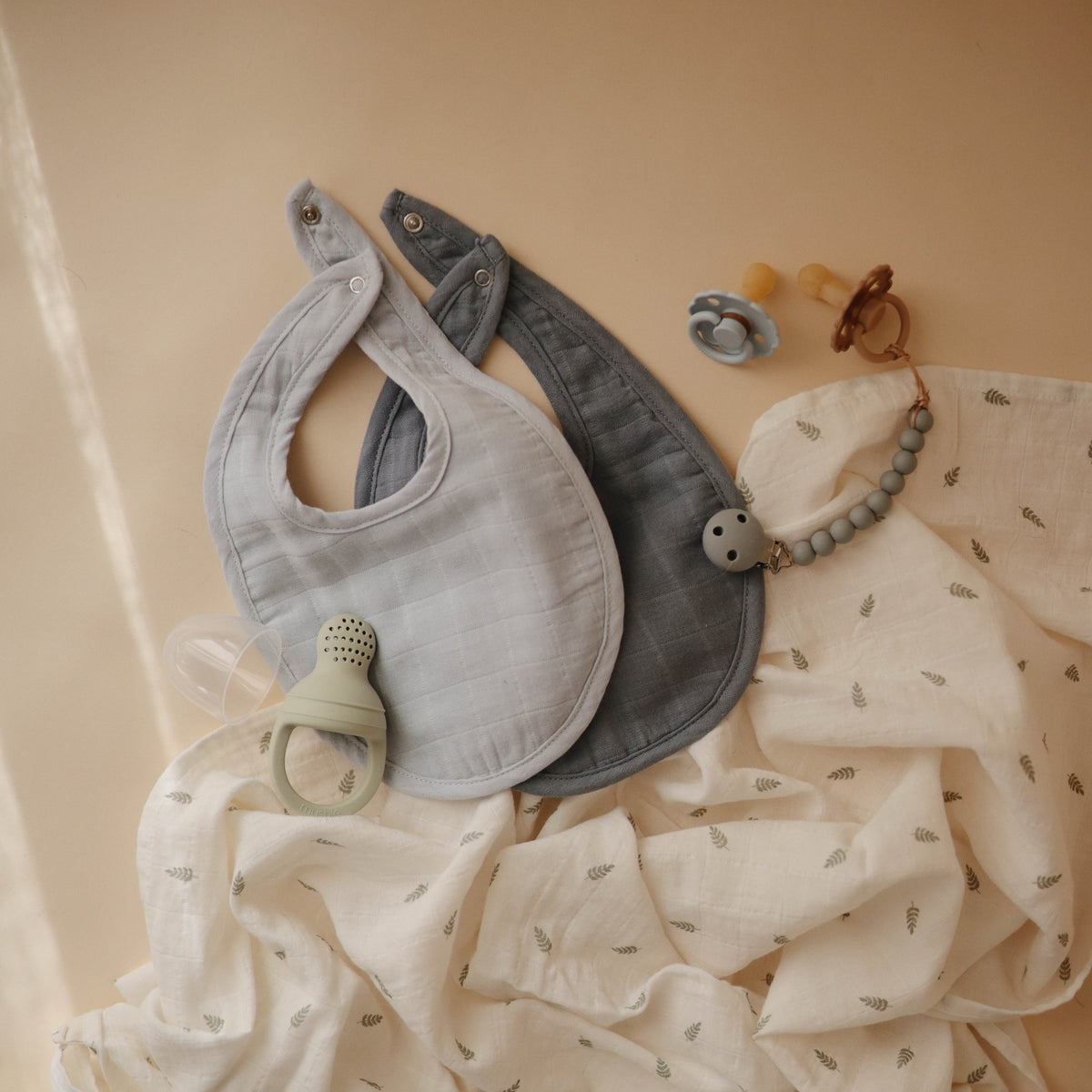 Baby Muslin Bib Mushie