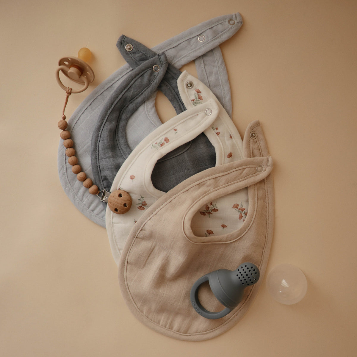 Baby Muslin Bib Mushie