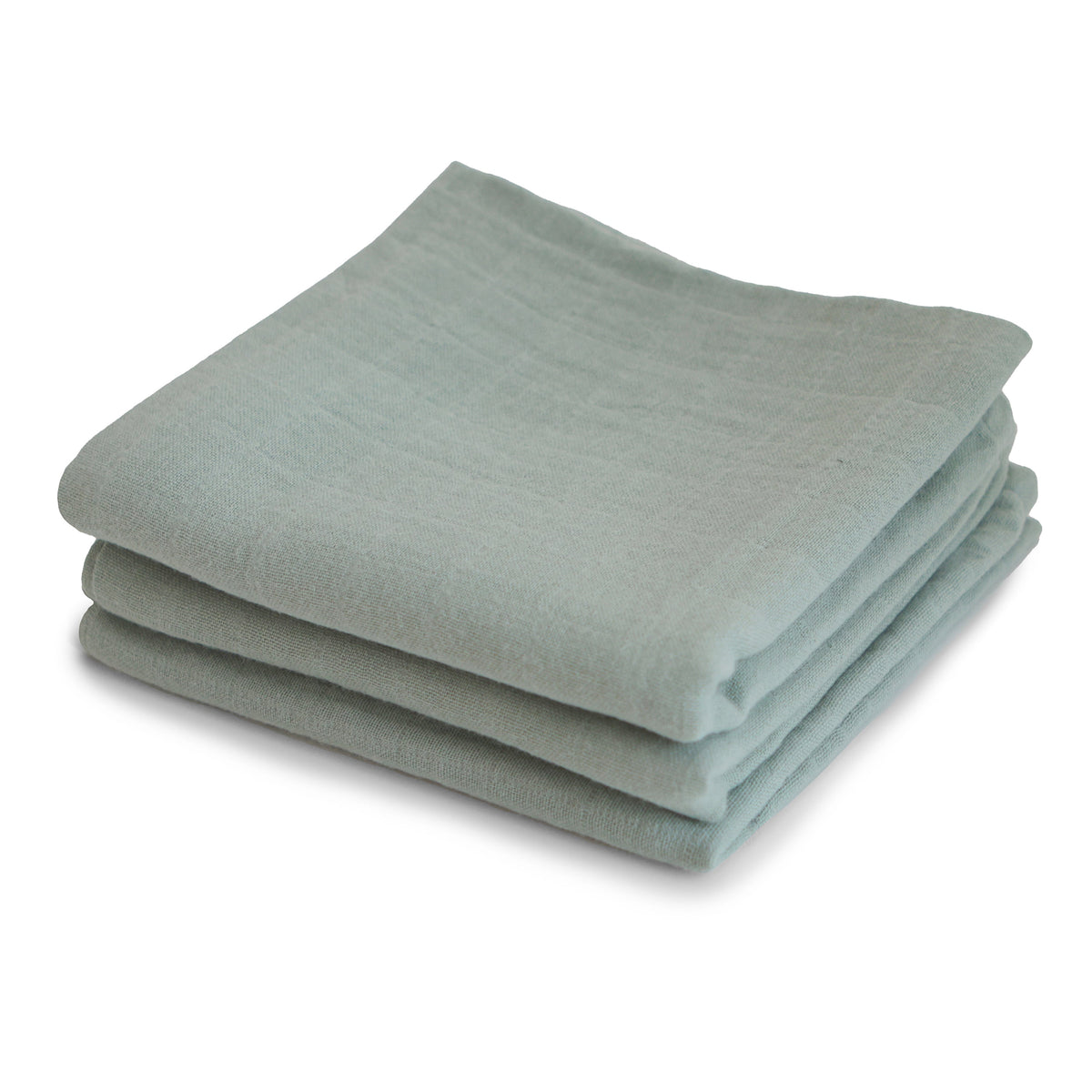 Baby Organic Cotton Muslin Cloths 3-Pack Mushie