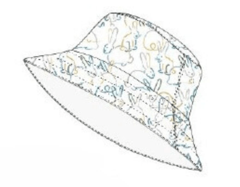 Baby reversible bucket hat | bunnies finn + emma
