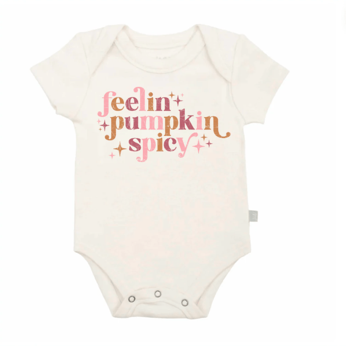 Baby graphic bodysuit | pumpkin spicy finn + emma