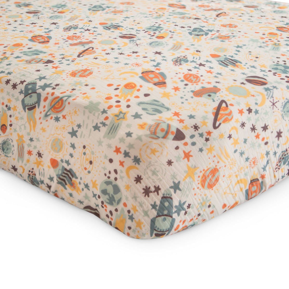 Baby Extra Soft Muslin Crib Sheet Mushie