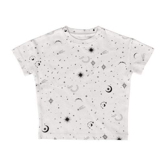 Baby Boxy Toddler Tee | celestial finn + emma