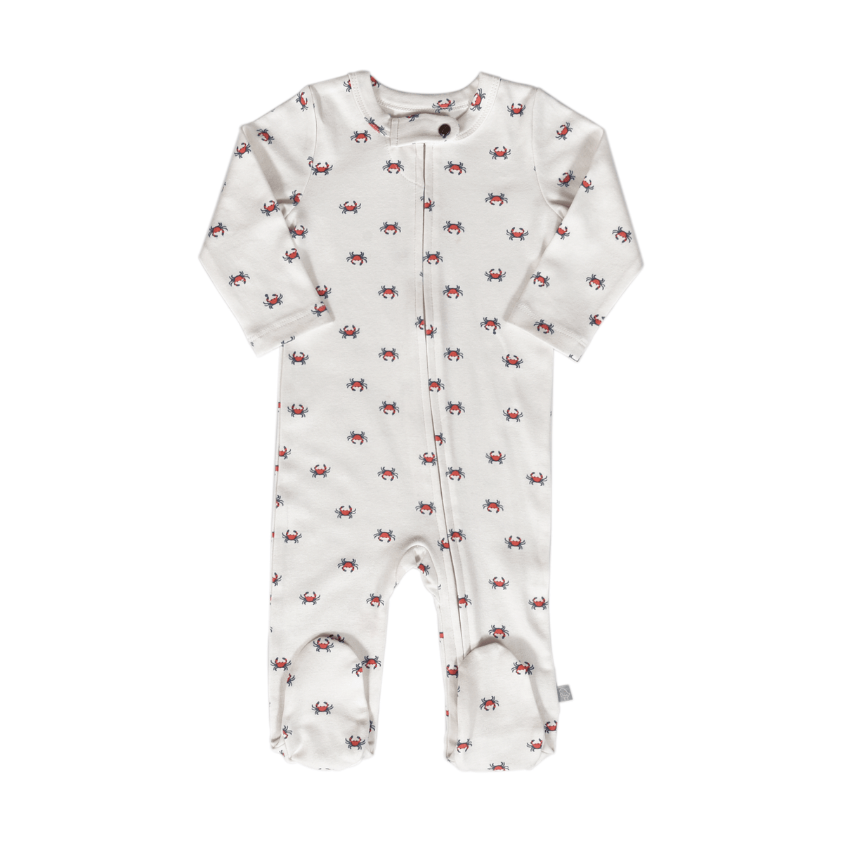Baby footie | crab finn + emma