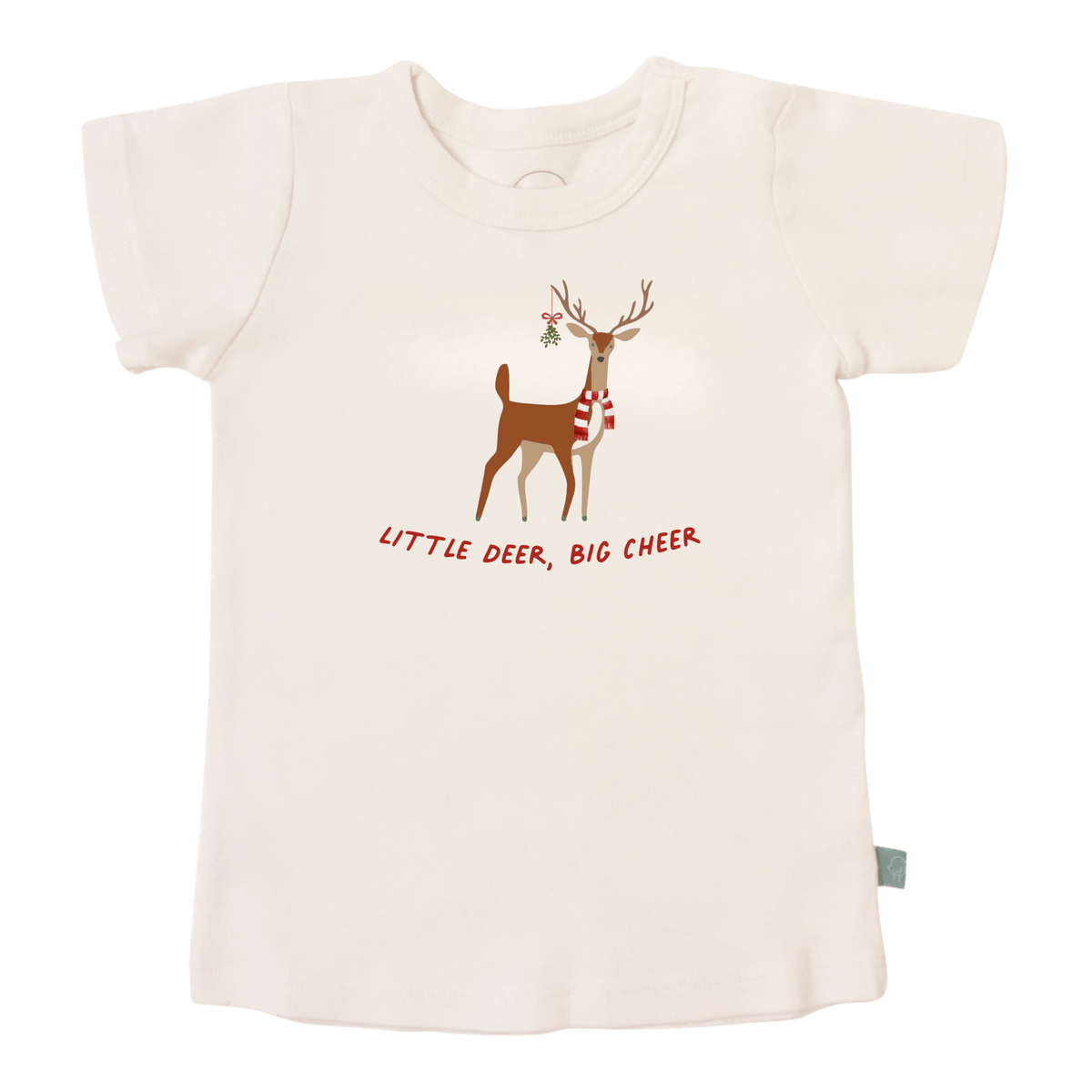 Baby graphic tee | little deer big cheer finn + emma
