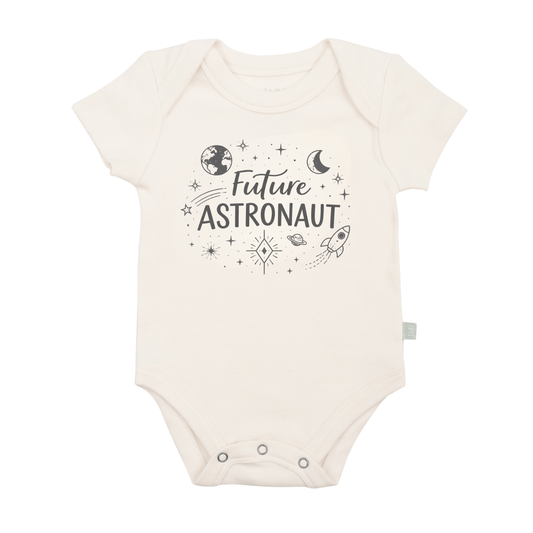 Baby graphic bodysuit |future astronaut finn + emma