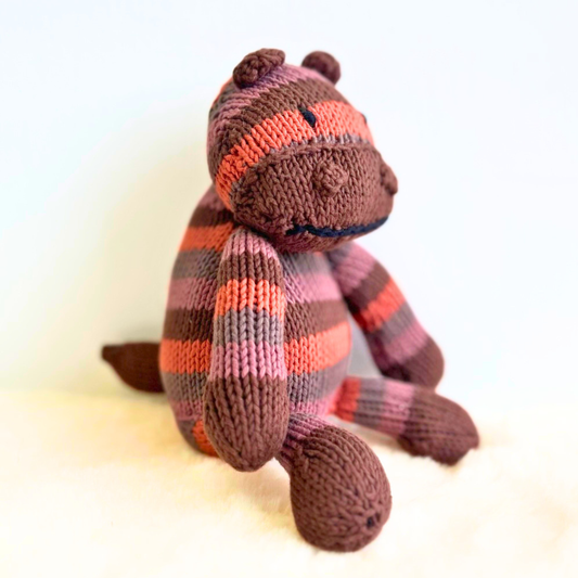 Baby Knit Buddy  | Humphrey the Hippo finn + emma