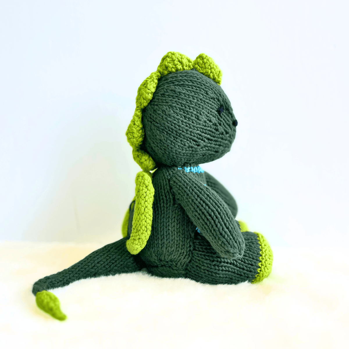 Baby Knit Buddy  | Gary the Green Dragon finn + emma