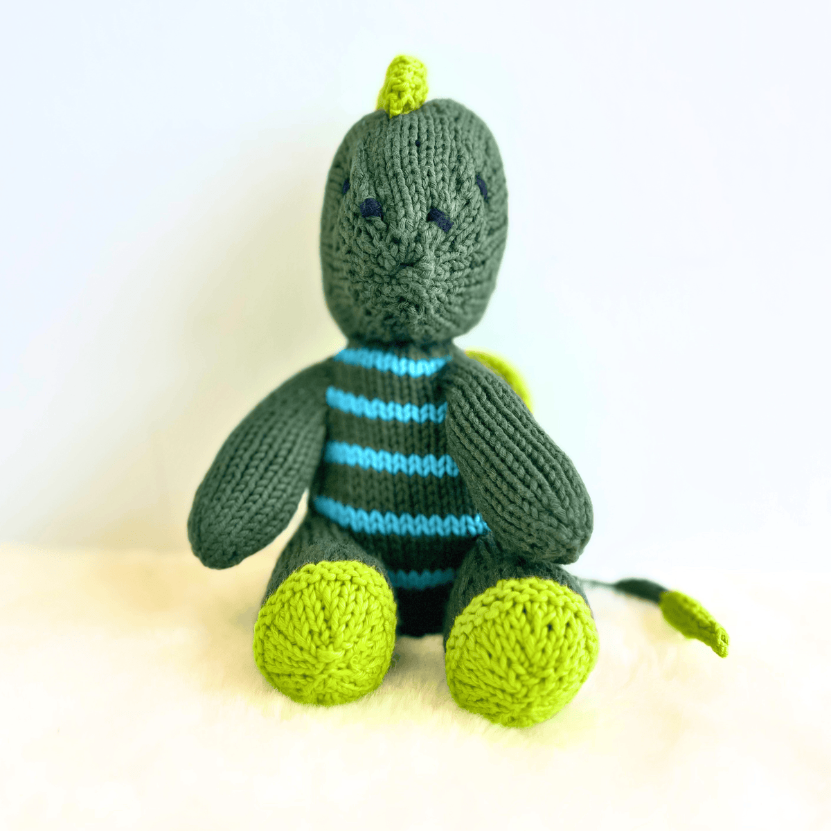 Baby Knit Buddy  | Gary the Green Dragon finn + emma
