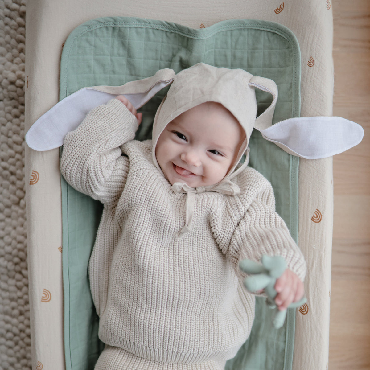 Baby Extra Soft Muslin Changing Pad Cover Mushie