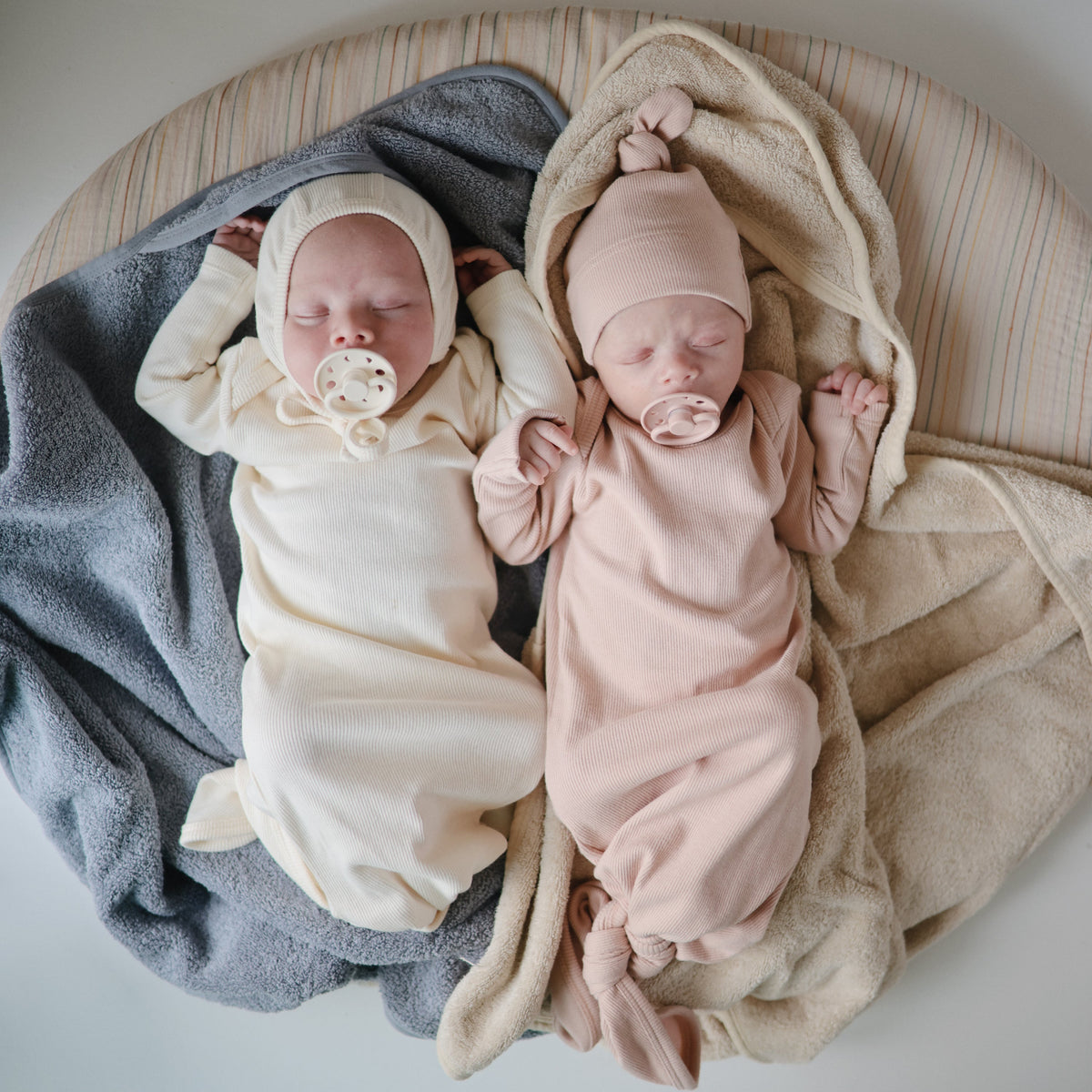 Baby Organic Cotton Baby Hooded Towel Mushie