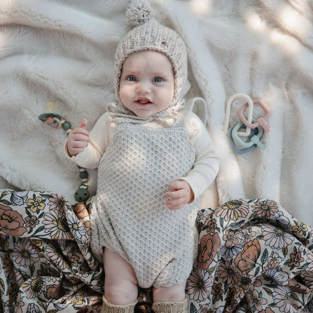 Baby Organic Cotton Muslin Swaddle Blanket Mushie