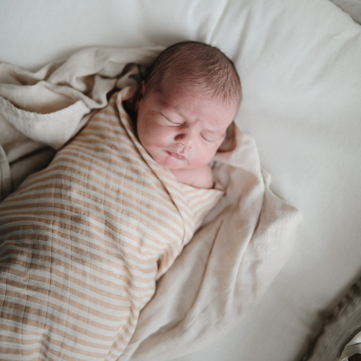 Baby Organic Cotton Muslin Swaddle Blanket Mushie