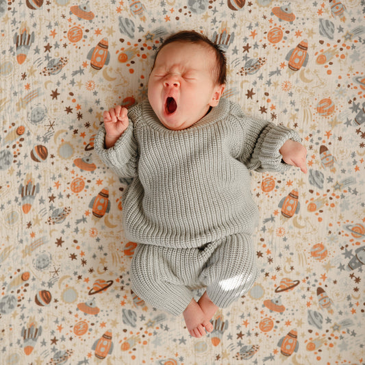 Baby Extra Soft Muslin Crib Sheet Mushie