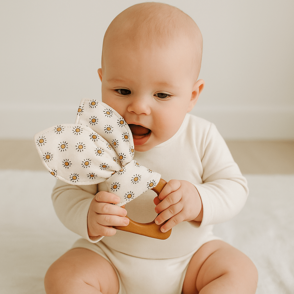 Baby teething ears | sun ray finn + emma