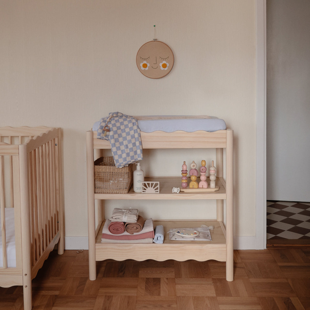 Baby Organic Cotton Muslin Swaddle Blanket Mushie