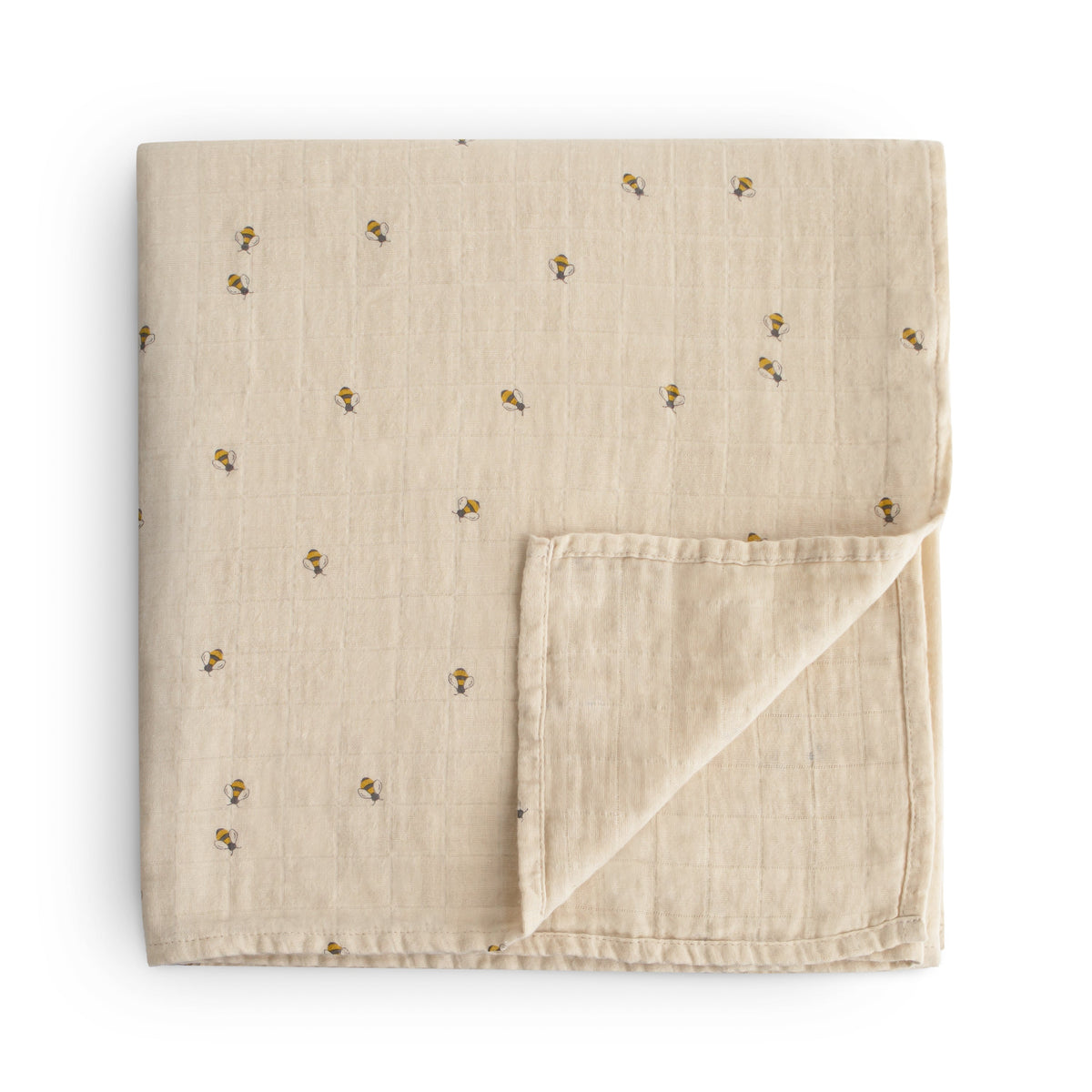 Baby Organic Cotton Muslin Swaddle Blanket Mushie
