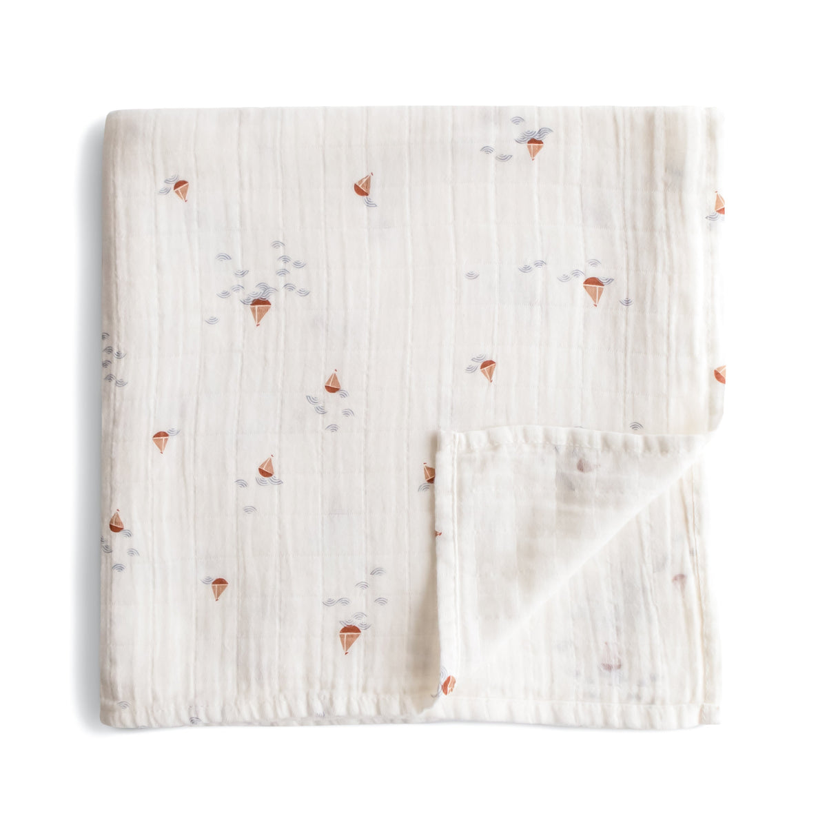 Baby Organic Cotton Muslin Swaddle Blanket Mushie