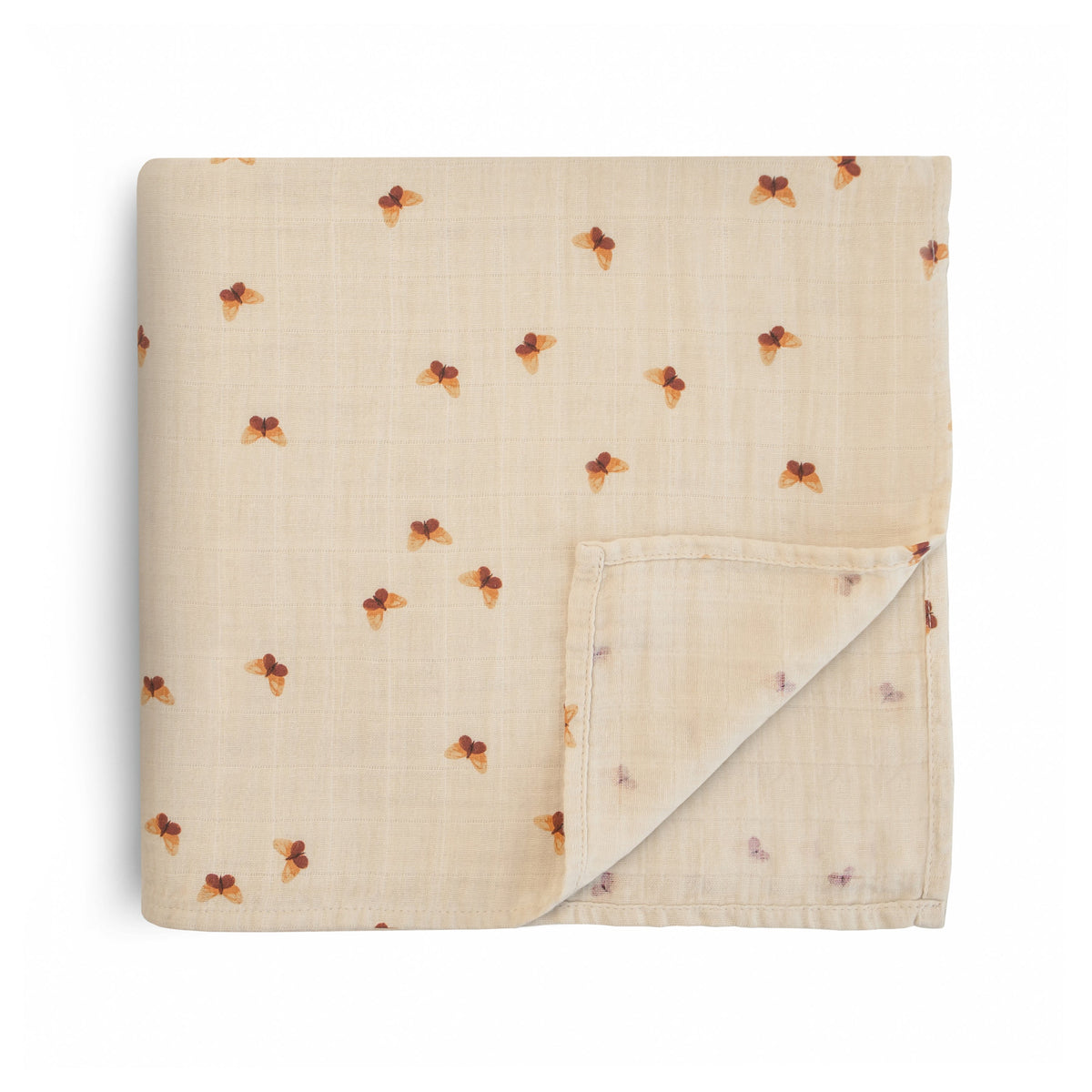 Baby Organic Cotton Muslin Swaddle Blanket Mushie