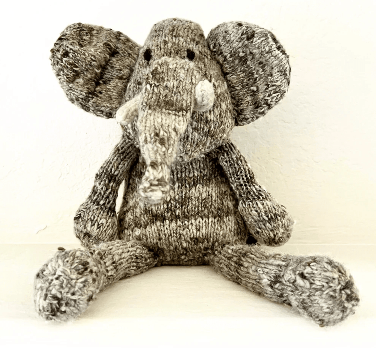 Baby Wool Knit Buddy  | Elliott the Elephant finn + emma