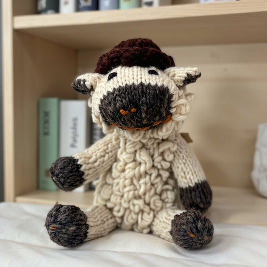 Baby Wool Knit Buddy  | Sawyer the Sheep finn + emma