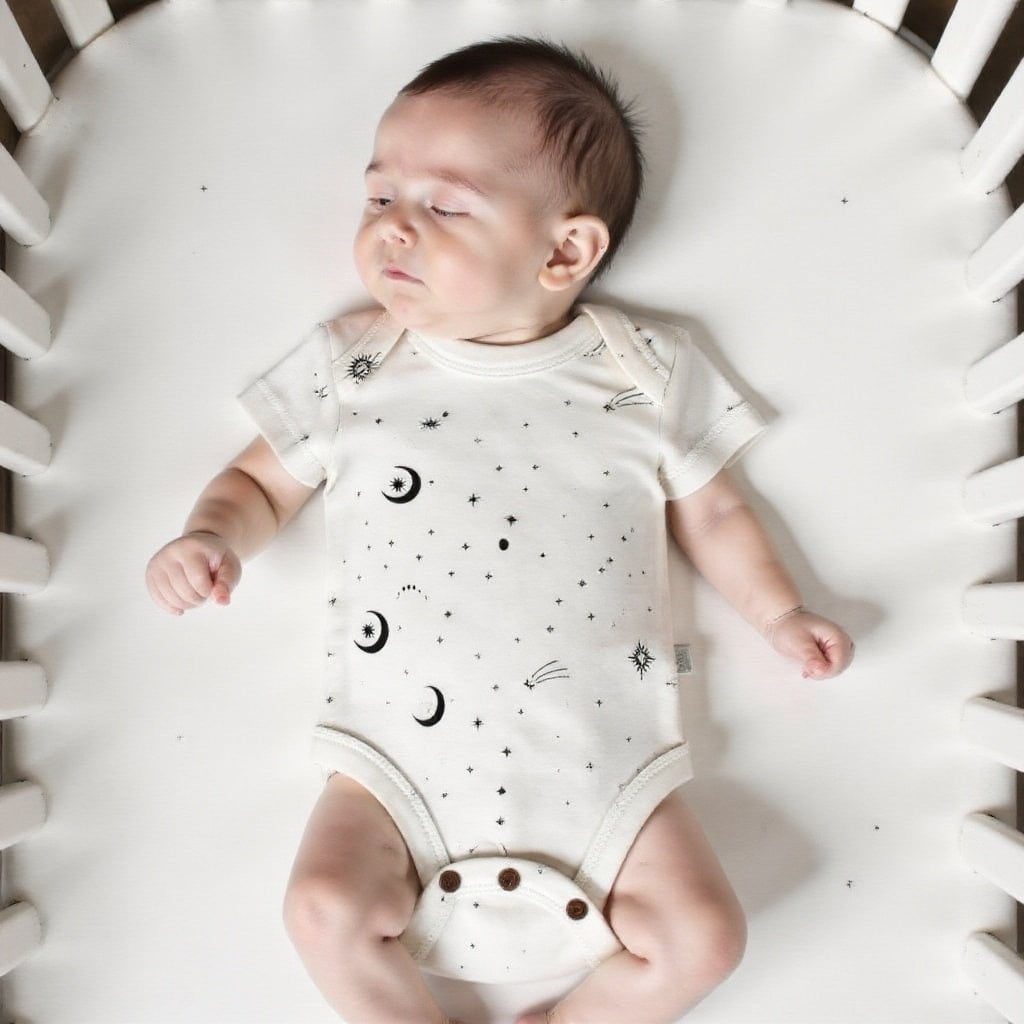 Baby lap bodysuit | celestial finn + emma