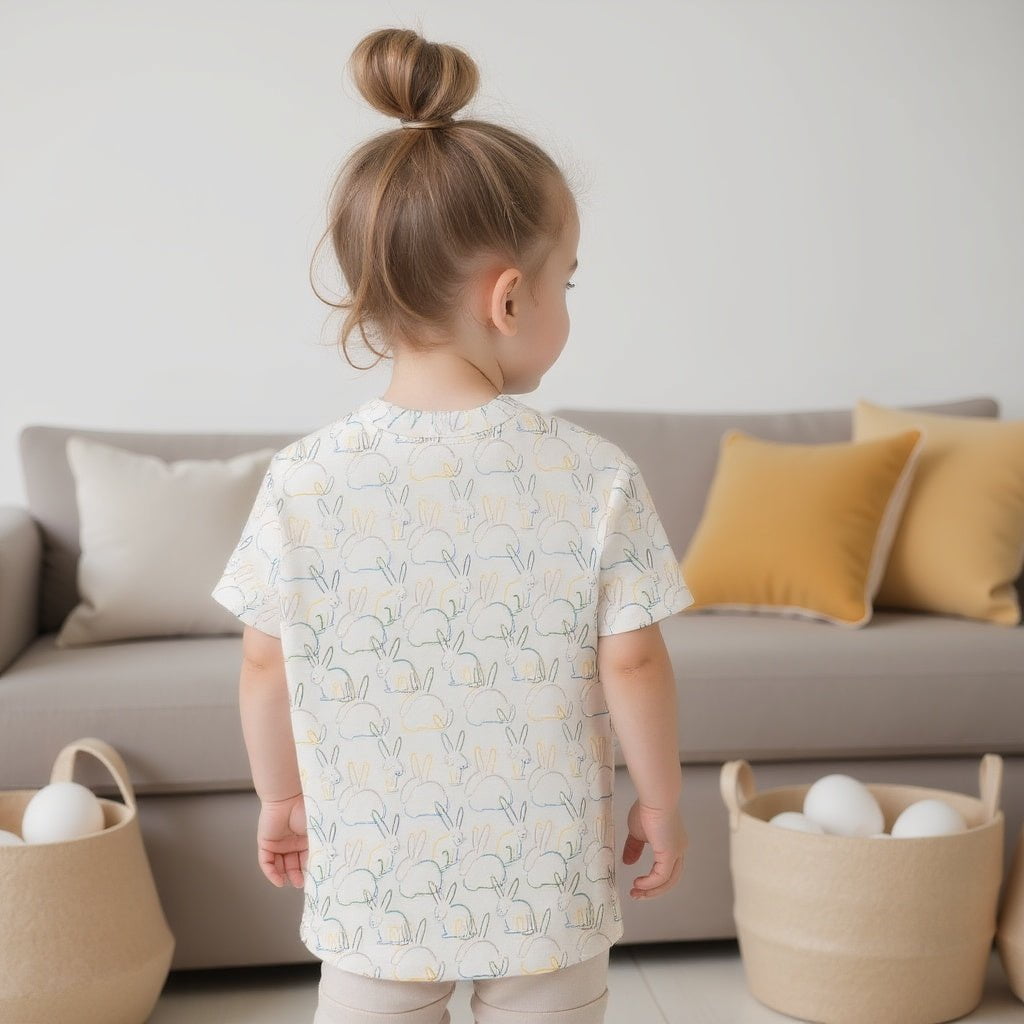 Baby Boxy Toddler Tee | bunnies finn + emma